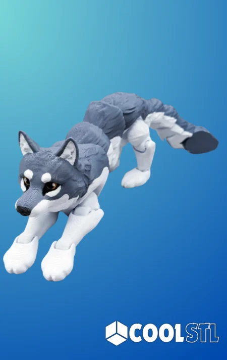 Flexi Wolf Cool STL