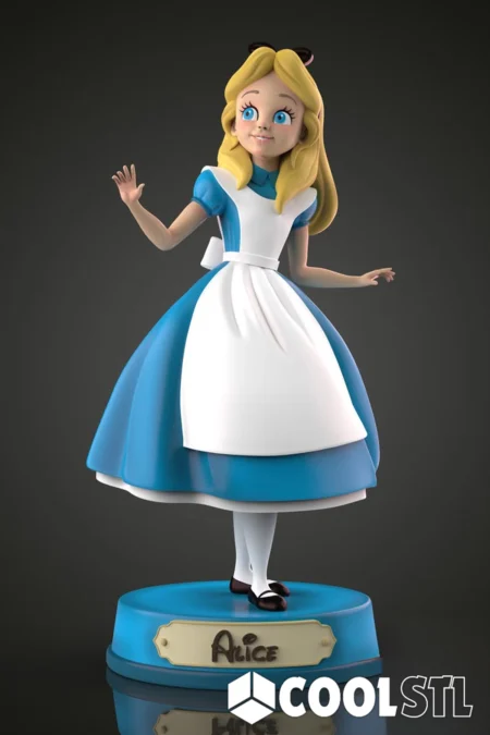 Alice in Wonderland Cool STL