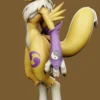Renamon Digimon Cool STL