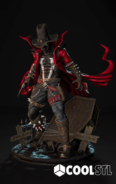 Gunslinger Spawn Cool STL