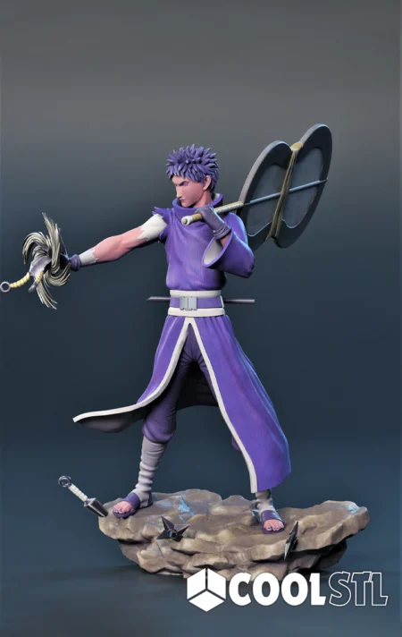 Obito Uchiha Standing – Naruto Cool STL