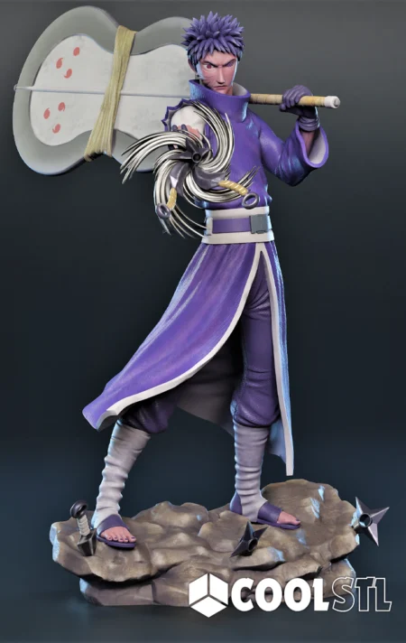 Obito Uchiha Standing – Naruto Cool STL