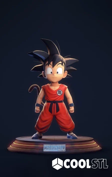 Goku Kid – Dragon Ball Cool STL