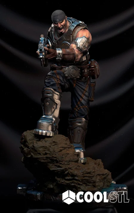 Marcus – Gears of War Cool STL