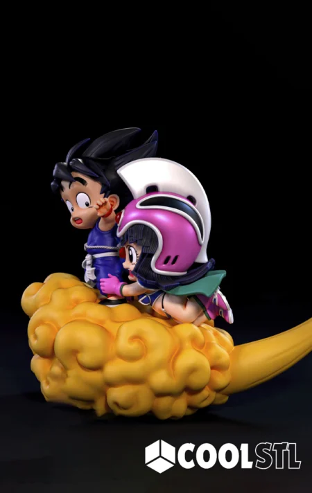 Goku & Chibi – Dragon Ball Cool STL