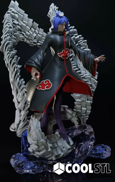 Konan Akatsuki – Naruto Cool STL