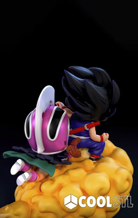 Goku & Chibi – Dragon Ball Cool STL