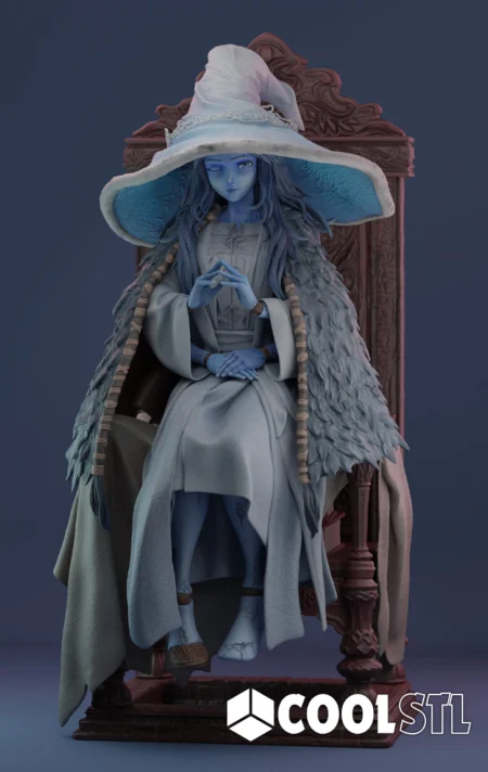 Ranni the Witch STL – Elden Ring-Inspired 3D Printable Figure