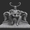 Loki & the Chess Board STL – 3D Printable