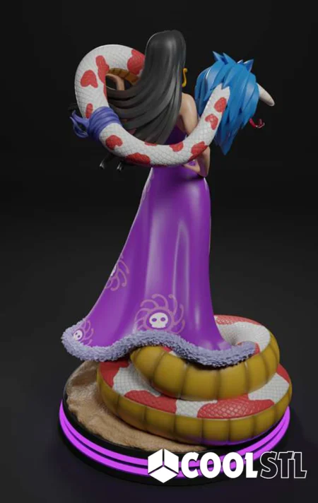 Boa Hancock STL – 3D Printable One Piece Empress Figurine