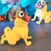 Naughty Pug Dog STL – 3D Printable Figurine by BoxSkull