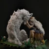 San Princess Mononoke 3D Printable Forest Guardian Figurine