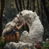 San Princess Mononoke 3D Printable Forest Guardian Figurine