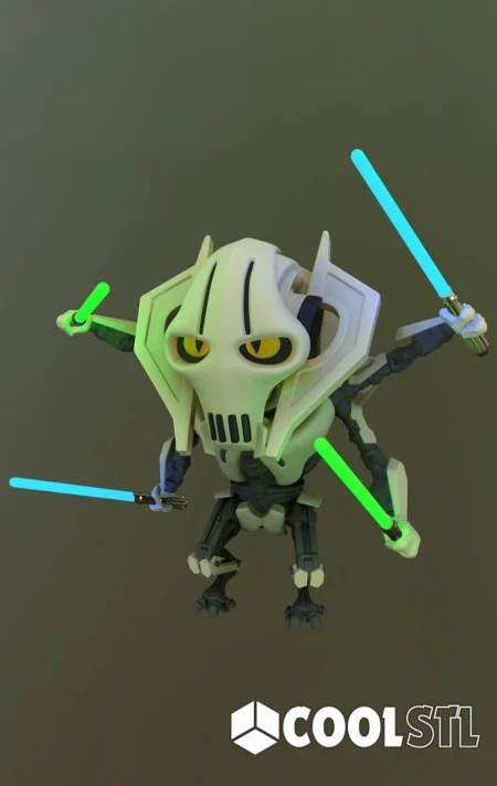 General Grievous STL – 3D Printable Star Wars Fanart Model