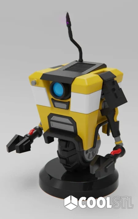 Claptrap STL – 3D Printable Borderlands Fanart Model