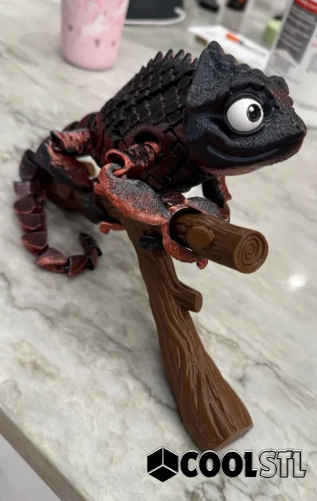Flexible Fox STL – Articulated Print-in-Place Fidget Model