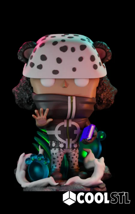 Funko Kuma One Piece STL – Stylized 3D Printable Figure