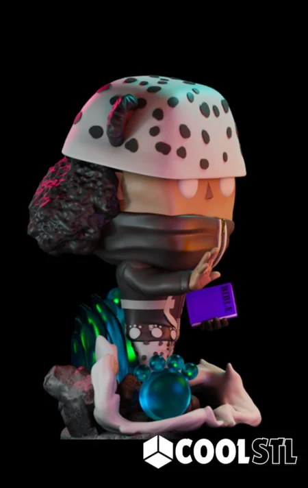 Funko Kuma One Piece STL – Stylized 3D Printable Figure