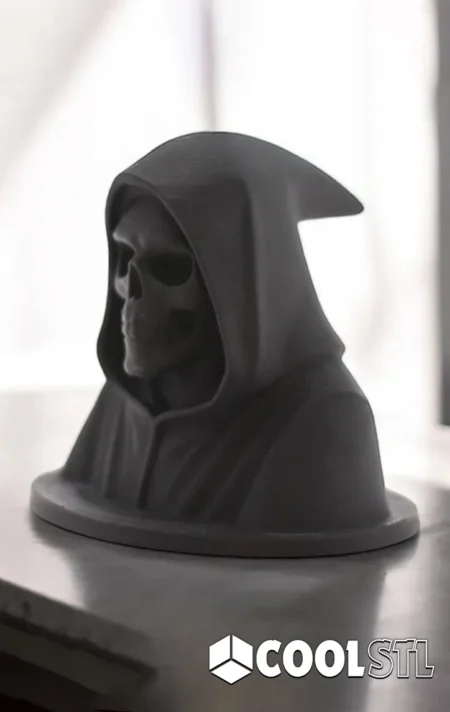 Silent Reaper STL – Haunting 3D Printable Grim Reaper Model