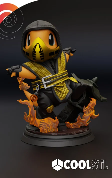Charmander STL – 3D Printable Pokémon Figure