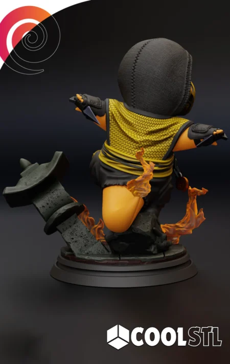 Charmander STL – 3D Printable Pokémon Figure