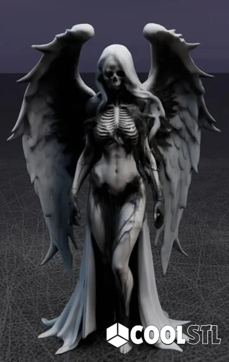 Dark Angel Statue STL – 3D Printable Model