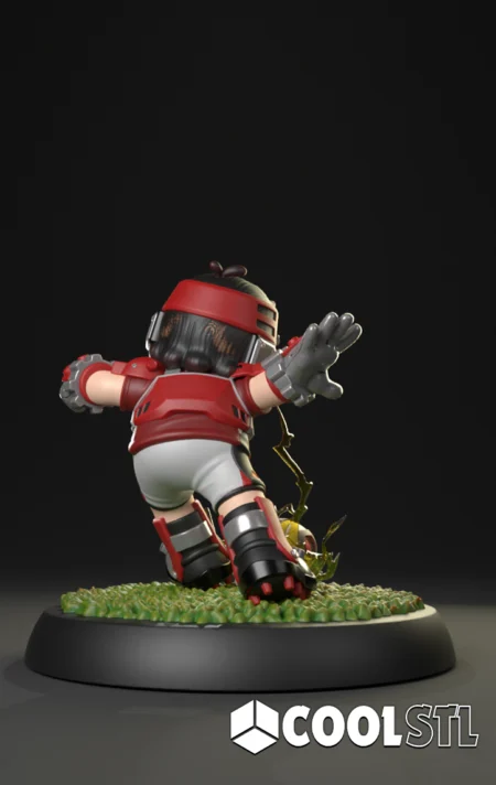 Striker Mario STL – 3D Printable Football Hero Fan Art