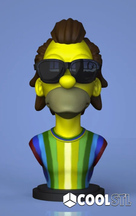 The Simpsons STL – 3D Printable Fan Art Collection of Springfield’s Favorite Family