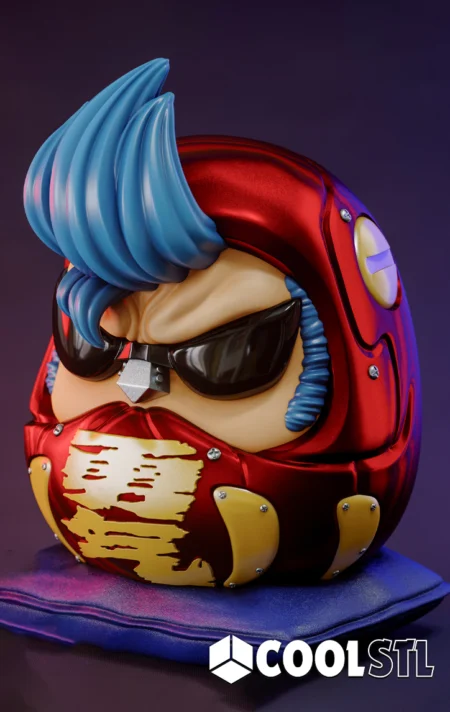 Daruma Franky STL – One Piece-Inspired 3D Printable Figure