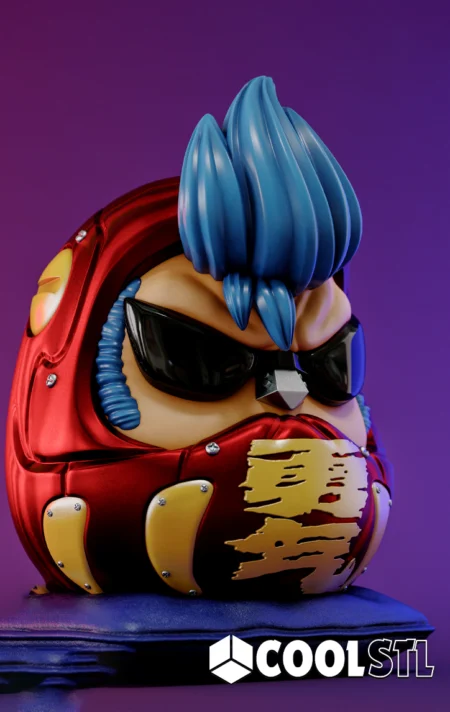 Daruma Franky STL – One Piece-Inspired 3D Printable Figure
