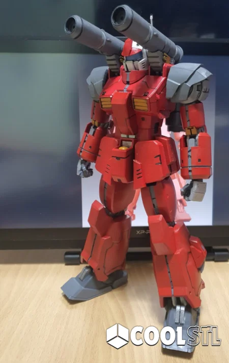 RX-77-2 Guncannon STL – 3D Printable Mobile Suit Model