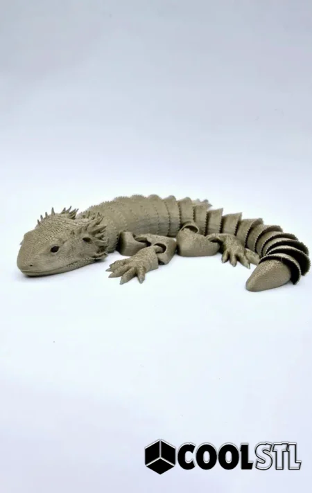 Dragon Barbu Flexible STL – 3D Printable Articulated Figure