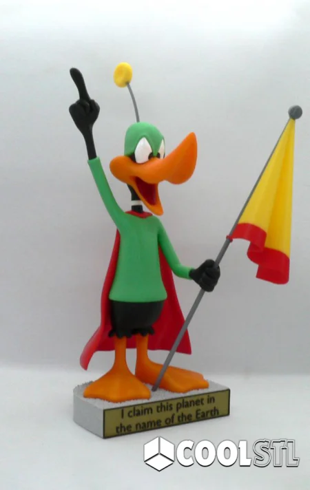 Duck Dodgers STL – 3D Printable Looney Tunes Space Hero Figure