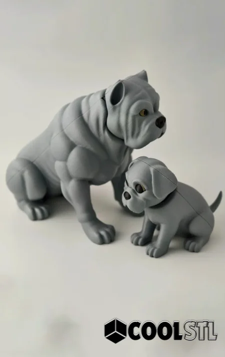 Cane Corso STL – 3D Printable Dog Sculpture for Pet Lovers