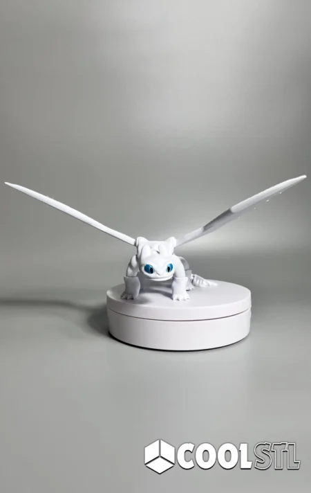 Flexi Toothless Dragon STL – 3D Printable Articulated Night Fury Figure