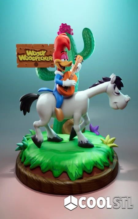 Pájaro Loco STL – 3D Printable