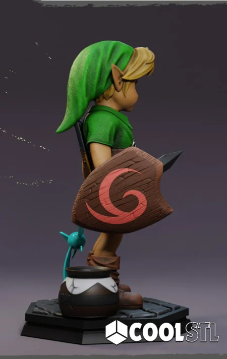 Young Link – The Legend of Zelda STL – 3D Printable