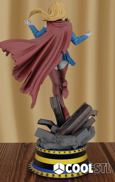 Supergirl Joker Infected STL – 3D Printable