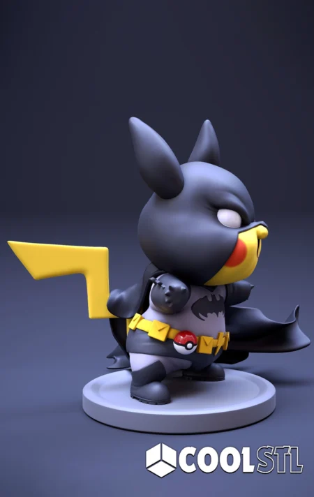 Pikachu Batman STL – 3D Printable