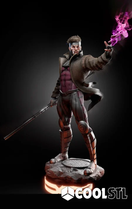 Gambit and Cigarette STL – 3D Printable