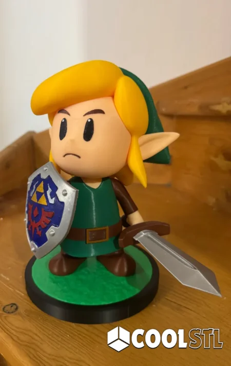 Link and Shield Chibi STL – 3D Printable