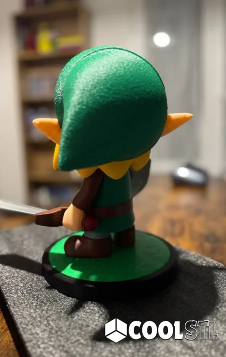 Link and Shield Chibi STL – 3D Printable
