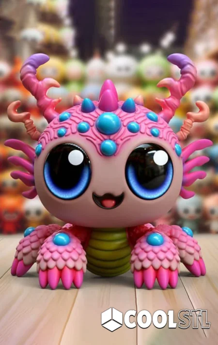 Cute Kawaii 005 STL – 3D Printable