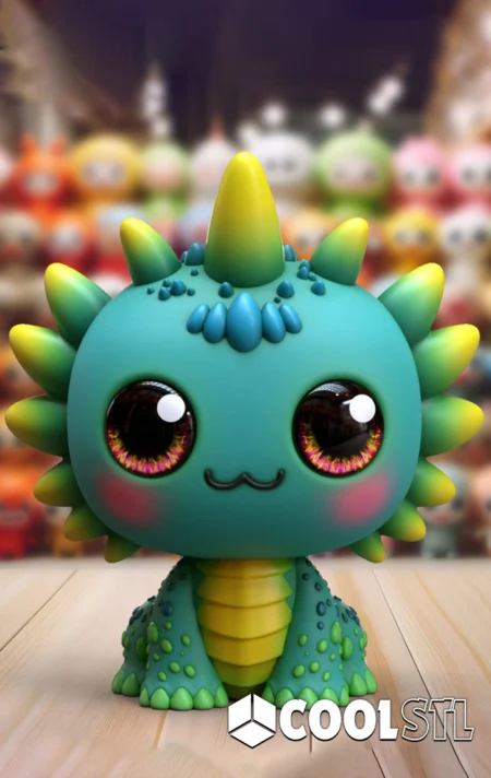 Cute Kawaii 004 STL – 3D Printable