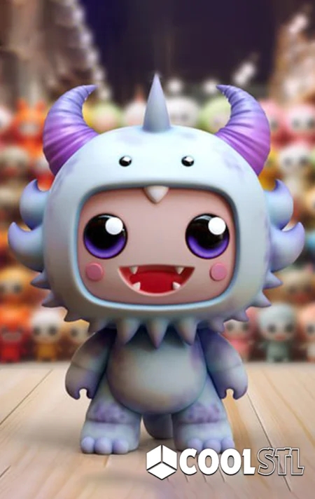 Cute Kawaii 003 STL – 3D Printable