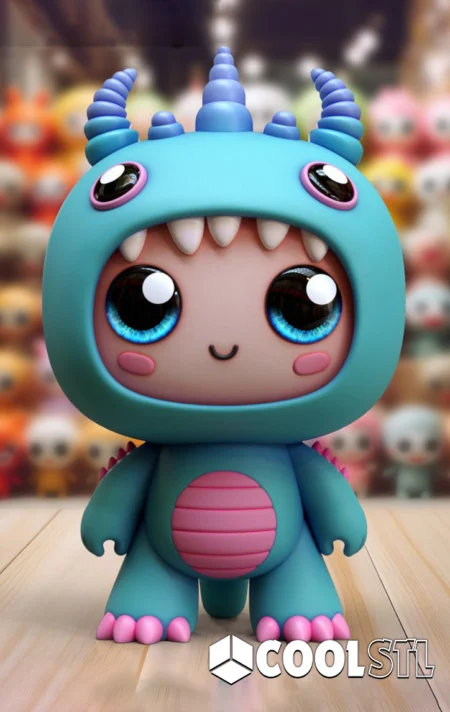 Cute Kawaii 002 STL – 3D Printable