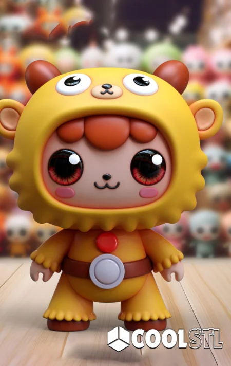 Cute Kawaii 001 STL – 3D Printable