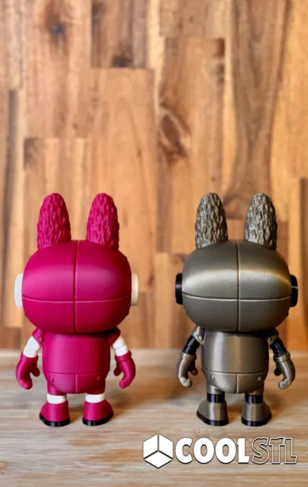 Labubu x Robot STL – 3D Printable