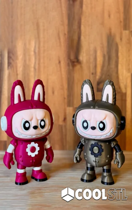 Labubu x Robot STL – 3D Printable