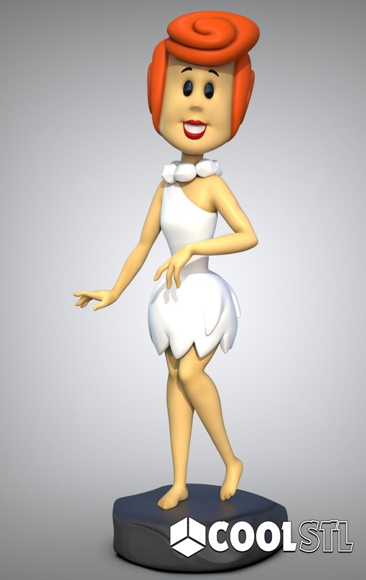 The Flintstones STL File- 3D Printable (Digital Download)